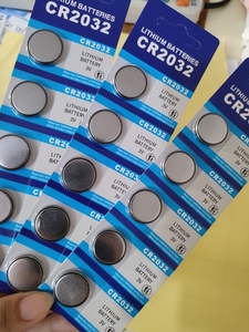 cr2032纽扣电池电子产品遥控器蜡烛灯玩具3V锂锰扣式电池