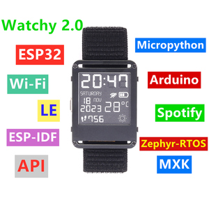 Watchy ESP32可编程电子手表智能开源手环E-lnk墨水屏开发arduino