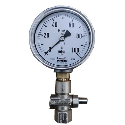 霍科德krom燃气压力表kfm400rb100 250rb100 100rb100rfm1.6rb.