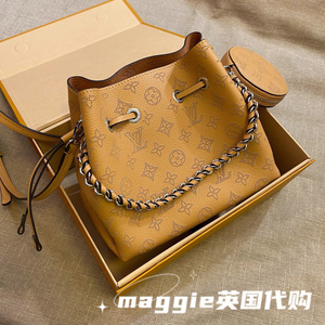 lv/路易威登 m59369 焦糖色 镂空 老花 手提 bella 福袋 女包