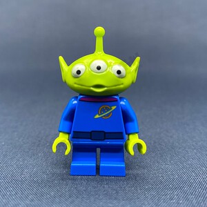 lego乐高 玩具总动员人仔 toy017 披萨星球三眼外星人10769 10771