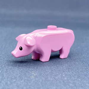 乐高粉色小猪