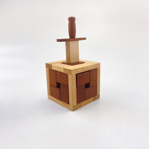 圣剑puzzle十级难度鲁班锁box烧脑高智商解密抖音gm同款益智玩具