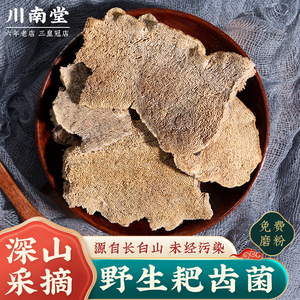 长白山野生白耙齿菌500克 正品干货东北白囊耙齿菌农产品免费磨粉