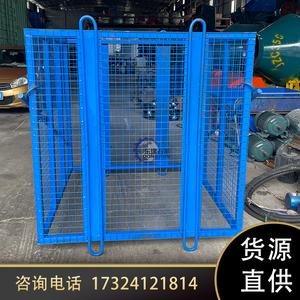 气砖吊笼工地大容量吊气砖加气砖吊具可定制建筑外墙加砖块吊篮