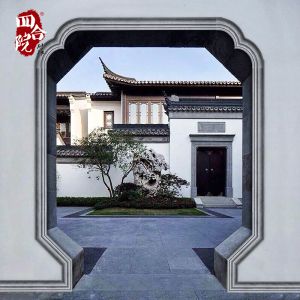 四合院中式仿古装修墙线门窗套线装饰边线门套线条青砖xt6632