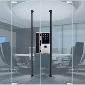 断桥铝门肯德基磁卡刷卡锁指纹门禁防火门木门钢门无线遥控