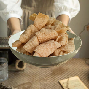 河南特产干豆腐皮干货油炸千张结220g卤豆皮豆扣串炖菜礼品袋素鸡