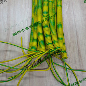 可伸缩电线单芯