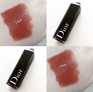海淘笔记 d*io*r迪*奥漆光黑管口红#740