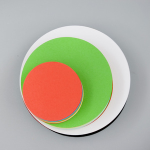 包邮圆形卡纸圆形白卡黑卡纸29 36cm圆形牛卡画画用圆形美术卡纸