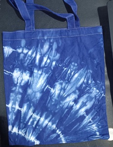 扎染成品帆布包手帕桌布活性染料diy幼儿园工具扎染学生手工作业