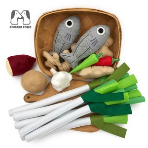 不织布蔬菜大葱成品甩葱儿童舞蹈情景剧道具不织布过家家手工玩具