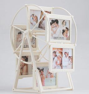 摩天轮相框摆台5寸创意儿童相片框个性大风车相册架婚纱相架组合