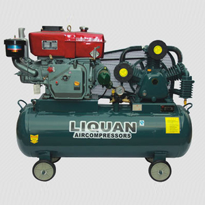 正品 芜湖力泉 柴动空压机/柴油机气泵 8p/0.9/12.5kg空气压缩机