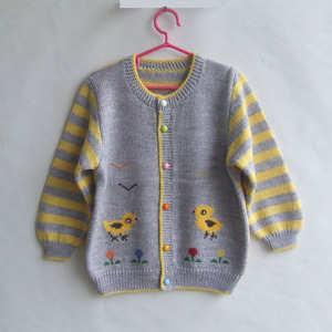 32074845淘宝韩国sz秋冬季2021新款中长款开衫中大童洋气外穿女童毛衣