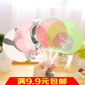 微商夏季地推小礼品卡通扇子实用学生儿童奖品公司活动礼物批发