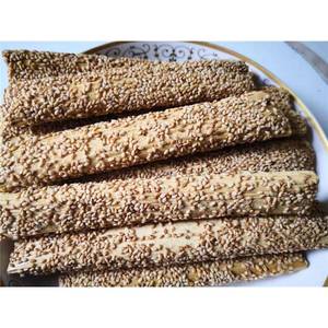 河南特产商丘魏庄麻糖手工芝麻杆空心芝麻棒老式麻糖棍麦芽糖150