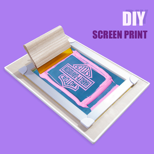 diy丝网印刷套装材料包衍生品t恤帆布包版画工具简易手工丝印创作