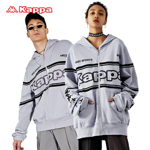 kappa卡帕 inxx sports&kappa联名情侣男女潮流帽衫外套