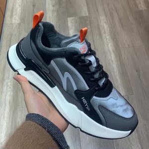 恒亿运动鞋男冬季加绒2021新款复古男鞋潮流增高休闲加绒ins潮鞋