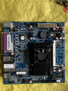 ITX-D525J-2C迷你型集成CPU 收银工控机低功耗 ATX供电主板