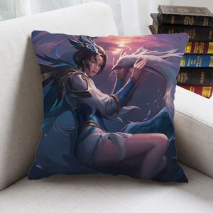 800人付款淘宝王者荣耀抱枕头李白干将莫邪狄仁杰盾山虞姬来图定制