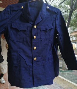 000人付款淘宝库存正品87式夏季的确良常服铜扣老式军装工作服正草干