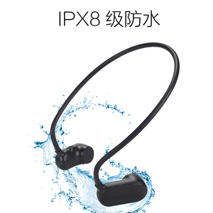 沣步骨传导游泳防水P3一体播放器户外运动跑步水下头戴MP3蓝牙5.0