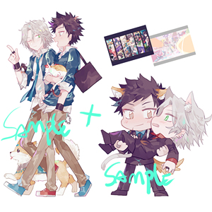 [碳六]家庭教师山狱8059 800590立牌(山本武x狱寺隼人)