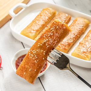 网红脆皮年糕条六墩黄粿粳米制作烧烤煎年糕手工福建特产陆墩黄果