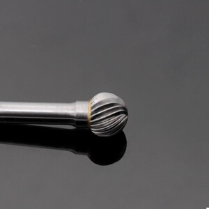 球形电动根雕木雕雕刻刀头铣刀洗刀木工合金内圆磨头磨铁旋转锉刀