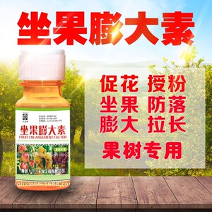 果树专用坐果膨大素叶面肥果树授粉膨大剂苹果梨树早熟桃树樱桃树