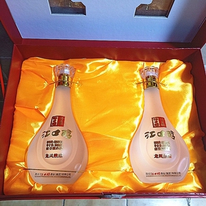 江口醇诸葛酿52度500mlx2瓶礼盒装浓香型粮食酒水送礼白酒包邮