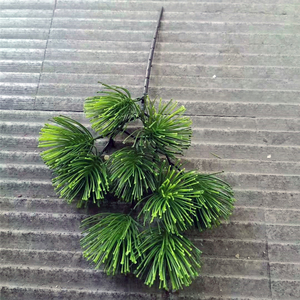 仿真松枝柏树枝松树枝崖柏枝龙柏枝插花盆景配件假花假叶子松树叶