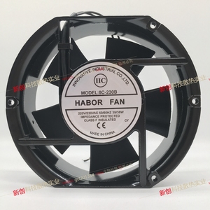 原装HABOR FAN 6C-230B 220v 39/38W 17CM 17251 电焊机 散热风扇