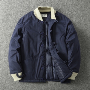 冬季复古棒球服外套加厚夹棉工装夹克m43内胆棉衣男士保暖小棉袄