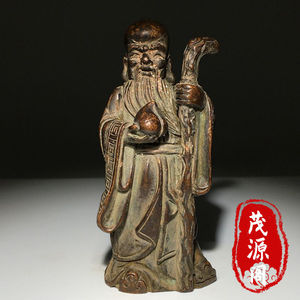 000人付款淘宝戏剧戏曲木质龙头拐舞台道具拐杖佘太君老寿星龙头杖