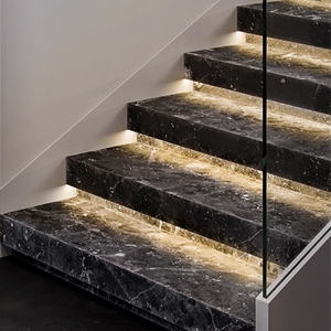 网红楼梯灯踏步感应追光灯跑马走廊台阶灯阶梯灯嵌入式led铝灯带