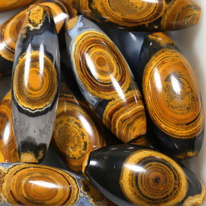 九眼石页岩蒙天珠吊坠玛瑙天然天珠勒子项坠天眼天珠