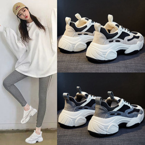 老爹鞋女ins潮2022新款爆款网红超火女鞋春季春秋休闲百搭运动鞋