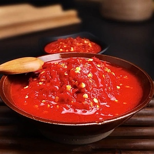 贵州省黔东南农家手工自制农产品糟辣椒酸汤鱼火锅食用调料 1.5斤