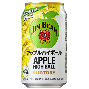 现货 日本产三得利jim beam金宾 苹果威士忌青苹果预调鸡尾酒嗨棒