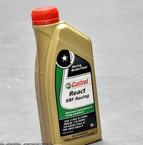 英国进口嘉实多srf竞技级刹车油dot4干沸点322°c赛车级超强性能