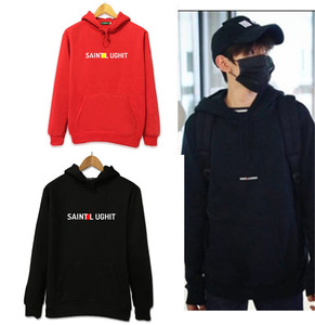 tfboys王源小鬼王琳凯同款英文套头连帽卫衣男女学生宽松外套秋冬