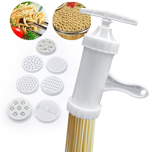 莜面工具塑料多功能压面机手动压面机面条机家用挤面器厨房压面器