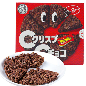 日本进口NISSIN日清牛奶巧克力味可可味脆派49g盒装麦脆片饼干