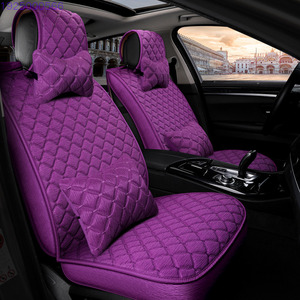 汽车座套四季通用全包围布艺网红坐垫女神款女士适用crvxrv奥迪a3