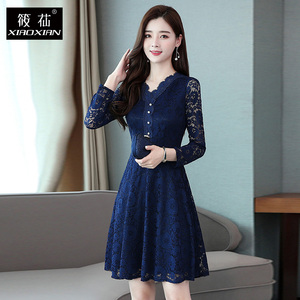 连衣裙长袖厚蕾丝-淘宝拼多多热销连衣裙长袖厚蕾丝货源拿货