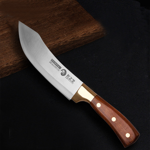 德国剔骨刀特快锋利进口工艺剥皮刀卖肉刀肉联厂专用龙之艺分割刀